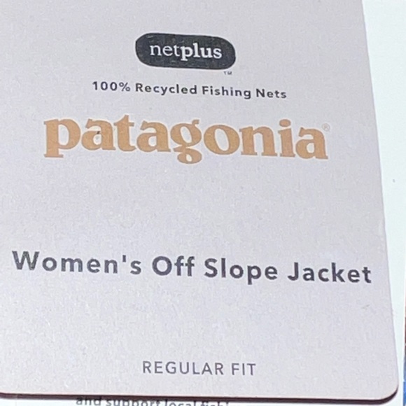 Only one left!!!!! Pantagonia woman’s off-slope jacket ***NWT*** - Picture 9 of 10
